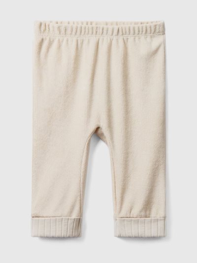 Beige Kids' Benetton Terry Elastic Trousers | AU743394