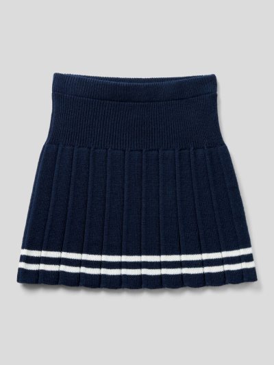Dark Blue Kids' Benetton Linen Blend Skirts | AU743973