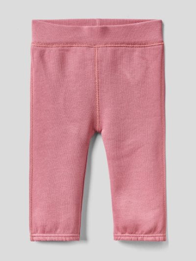 Dark Mauve Kids' Benetton Warm Embroidery Sweatpants | AU371215
