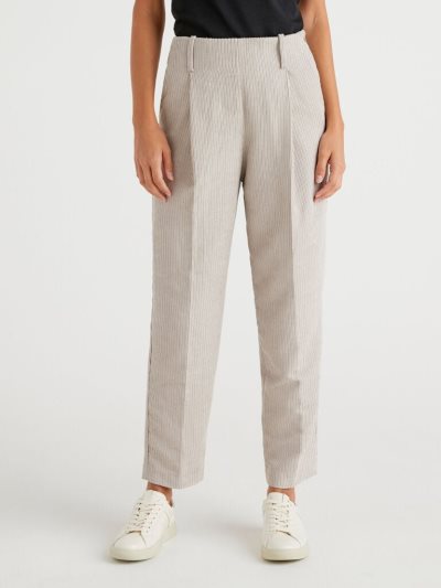 Grey Women's Benetton Corduroy Trousers | AU322784