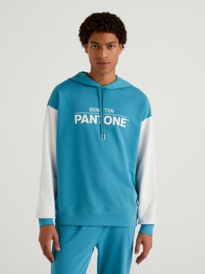 Light Blue Men's Benetton Benettonxpantone™ Hoodie | AU957114