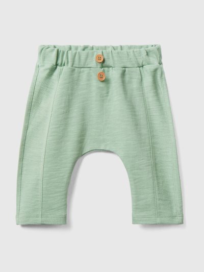Light Green Kids' Benetton Lightweight Sweatpants | AU290482