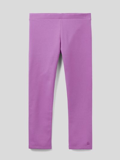 Lilac Kids' Benetton Warm Sweat Leggings | AU571121