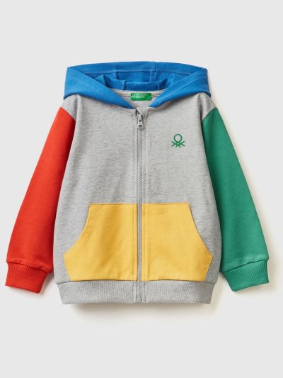 Multi-color Kids' Benetton Logo Hoodie | AU960931