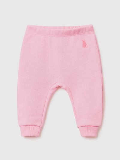 Pink Kids' Benetton Organic Cotton Sweatpants | AU987284