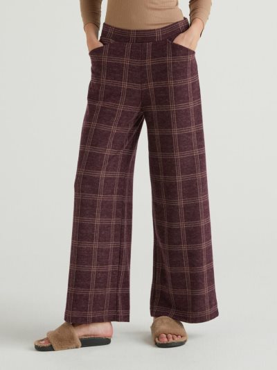 Plum Women's Benetton Check Trousers | AU318578
