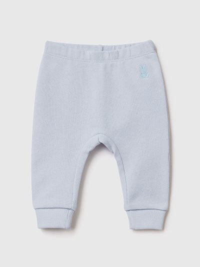 Sky Blue Kids' Benetton Organic Cotton Sweatpants | AU374478