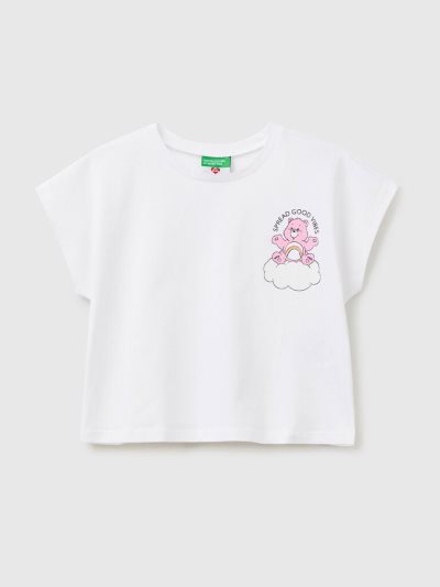 White Kids' Benetton Care Bears™ Print Short Sleeve T-shirts | AU041926