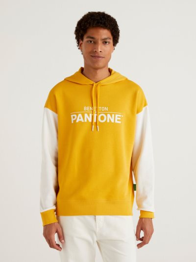 Yellow Men's Benetton Benettonxpantone™ Hoodie | AU924419